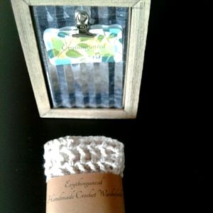 Handmade Crochet Washcloth or Dishcloth Square